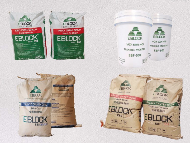 vữa chuyên dụng eblock